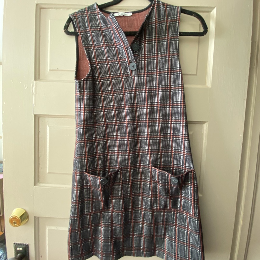 Plaid dress!